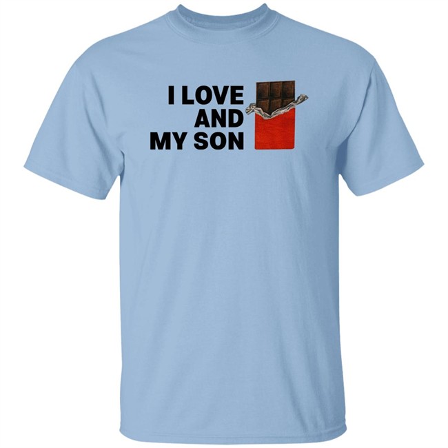 I Love Chocolate And My Son Shirt Comic Sans Galore I Love Chocolate And My Son Shirt Comic Sans Galore