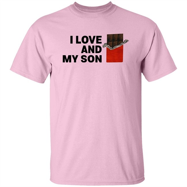 I Love Chocolate And My Son Shirt Comic Sans Galore I Love Chocolate And My Son Shirt Comic Sans Galore