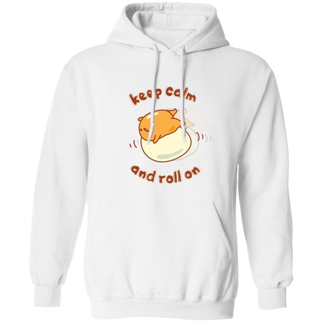 Gudetama Keep Calm And Roll On Lazy Egg Shirt Gudetama Keep Calm And Roll On Lazy Egg Shirt
