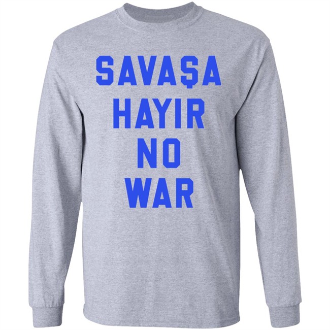 Turkish Footballer Aykut Demir Savasa Hayir No To War Ukraine T Shirt Turkish Footballer Aykut Demir Savasa Hayir No To War Ukraine T Shirt