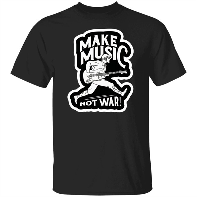 Make Music Not War Shirt Matt Pinfield Ukraine War Russia War
