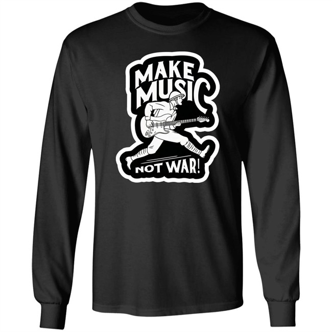 Make Music Not War Shirt Matt Pinfield Ukraine War Russia War Make Music Not War Shirt Matt Pinfield Ukraine War Russia War