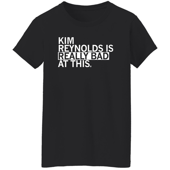 Kim Reynolds Is Really Bad At This Shirt Raygun Merch Elie Mystal Kim Reynolds Is Really Bad At This Shirt Raygun Merch Elie Mystal