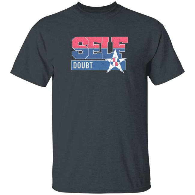 Self Doubt T Shirt Grey