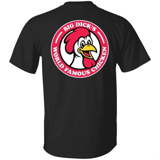Danny Duncan Merch Big Dick's Chicken Black Hoodie Danny Duncan Merch Big Dick's Chicken Black Hoodie