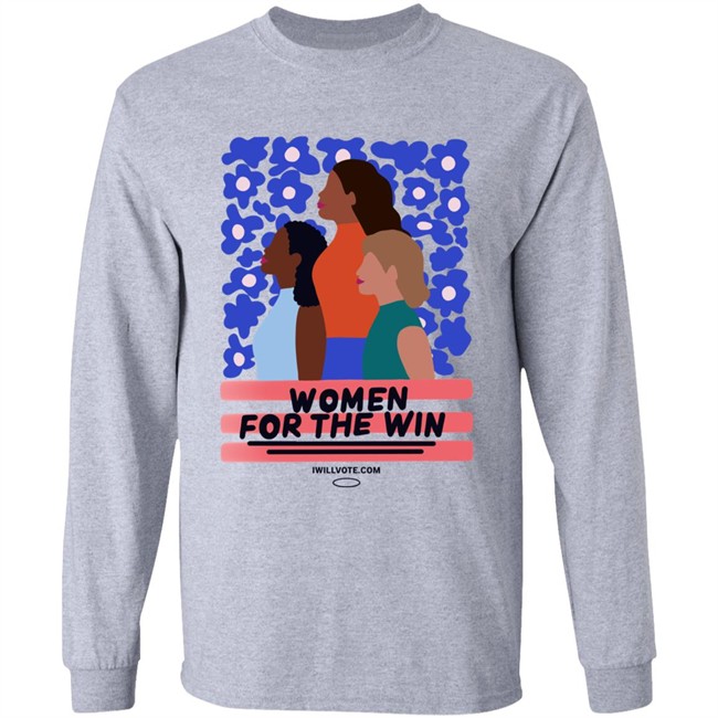 The Democrats Merch Store Women For The Win Iwillvote Shirt The Democrats Merch Store Women For The Win Iwillvote Shirt