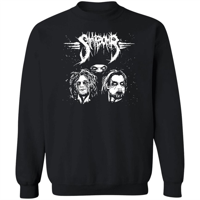 Starbomb Merch Starbomb Black Metal Tee Shirt Starbomb Merch Starbomb Black Metal Tee Shirt