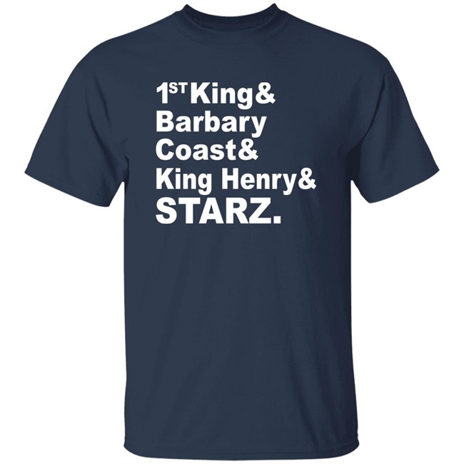 1St King & Barbary Coast & King Henry & Starz Shirt Dj R-Tistic 1St King & Barbary Coast & King Henry & Starz Shirt Dj R-Tistic