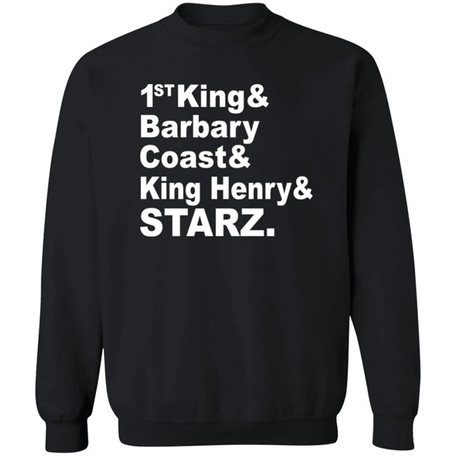 1St King & Barbary Coast & King Henry & Starz Shirt Dj R-Tistic 1St King & Barbary Coast & King Henry & Starz Shirt Dj R-Tistic