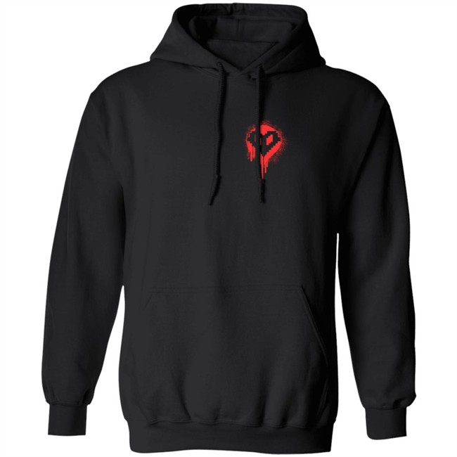 Red Bleeding Hardcore Heart Shirt Red Bleeding Hardcore Heart Shirt