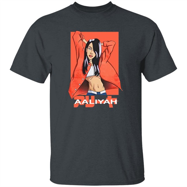 Urban Outfitters Aaliyah Anime Tee Shirt Black Urban Outfitters Aaliyah Anime Tee Shirt Black