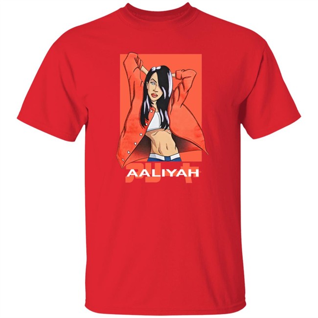 Urban Outfitters Aaliyah Anime Tee Shirt Black Urban Outfitters Aaliyah Anime Tee Shirt Black