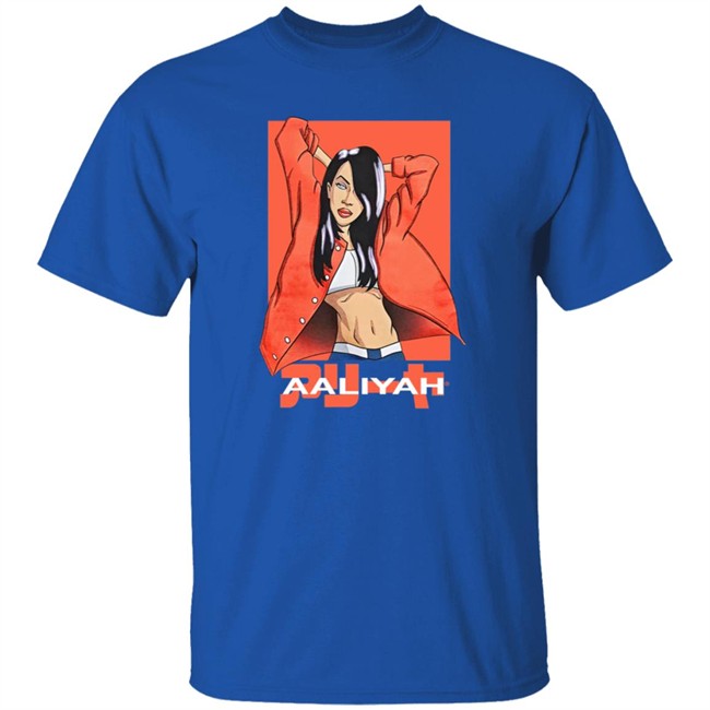 Urban Outfitters Aaliyah Anime Tee Shirt Black Urban Outfitters Aaliyah Anime Tee Shirt Black