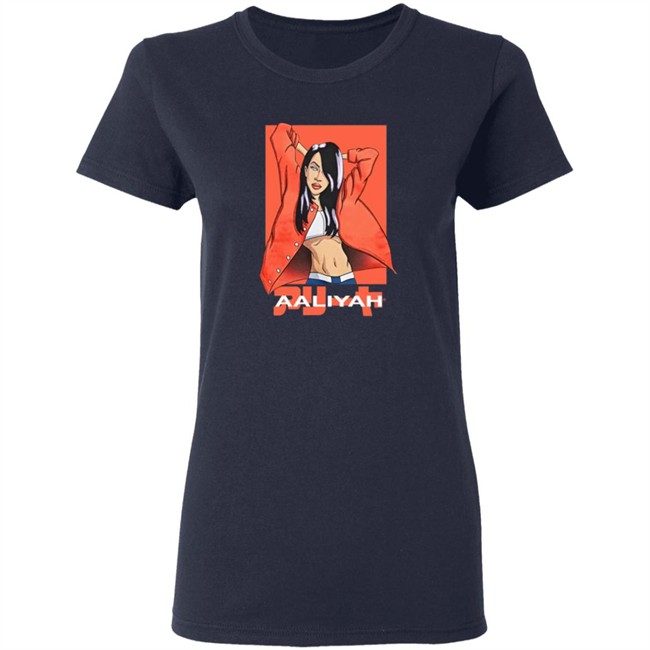 Urban Outfitters Aaliyah Anime Tee Shirt Black Urban Outfitters Aaliyah Anime Tee Shirt Black