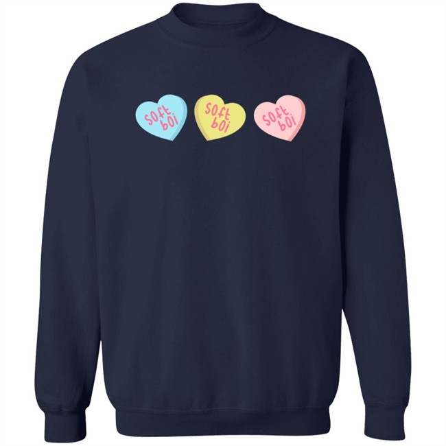 Soft Boi Merch Candy Hearts Hoodie Soft Boi Merch Candy Hearts Hoodie