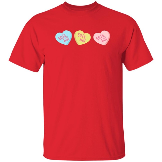 Soft Boi Merch Candy Hearts Hoodie Soft Boi Merch Candy Hearts Hoodie