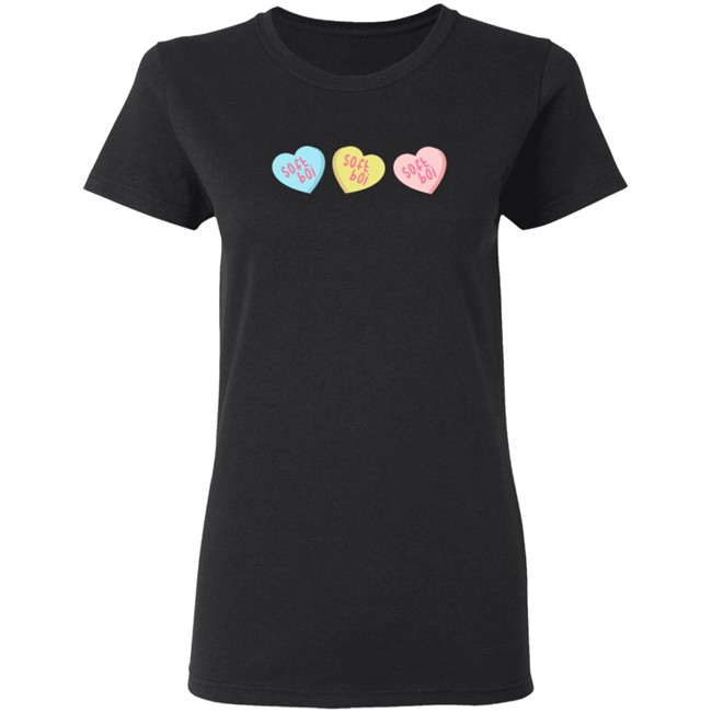 Soft Boi Merch Candy Hearts Hoodie Soft Boi Merch Candy Hearts Hoodie
