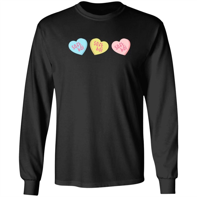 Soft Boi Merch Candy Hearts Hoodie Soft Boi Merch Candy Hearts Hoodie
