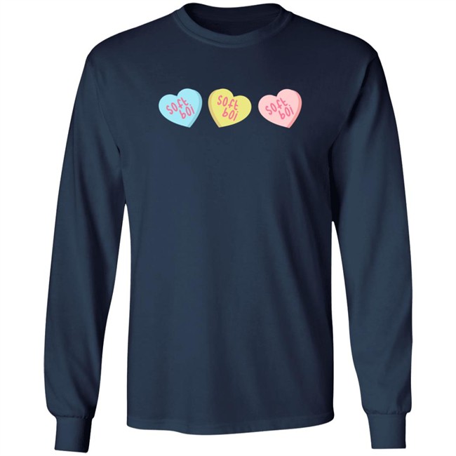 Soft Boi Merch Candy Hearts Hoodie Soft Boi Merch Candy Hearts Hoodie