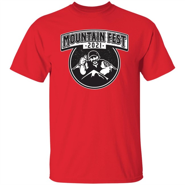 Mountain Fest 2021 Tom To Fitch Logo Tee Shirt Mountain Fest 2021 Tom To Fitch Logo Tee Shirt