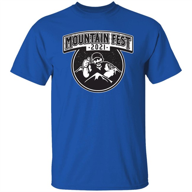 Mountain Fest 2021 Tom To Fitch Logo Tee Shirt Mountain Fest 2021 Tom To Fitch Logo Tee Shirt
