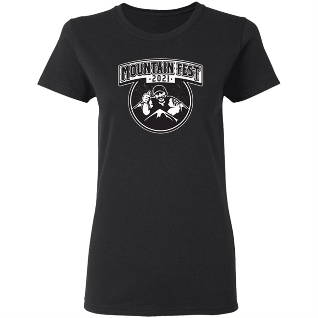 Mountain Fest 2021 Tom To Fitch Logo Tee Shirt Mountain Fest 2021 Tom To Fitch Logo Tee Shirt