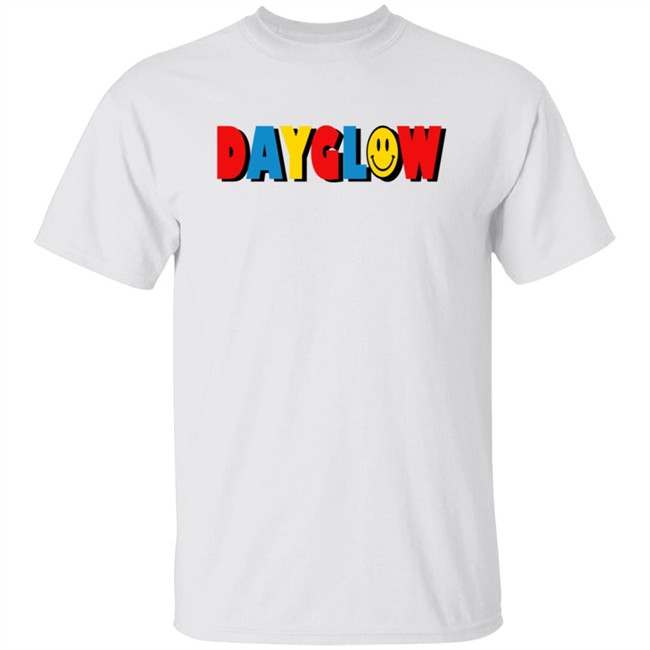 Dayglow Smiley Logo Black Shirt Dayglow Smiley Logo Black Shirt