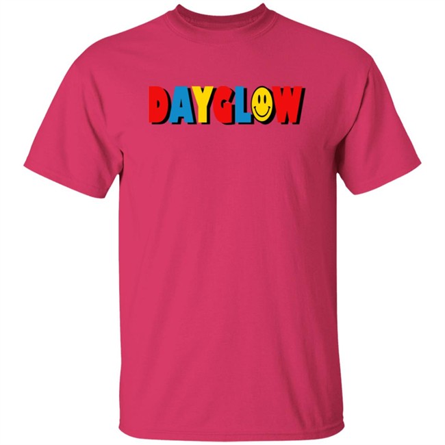 Dayglow Smiley Logo Black Shirt Dayglow Smiley Logo Black Shirt