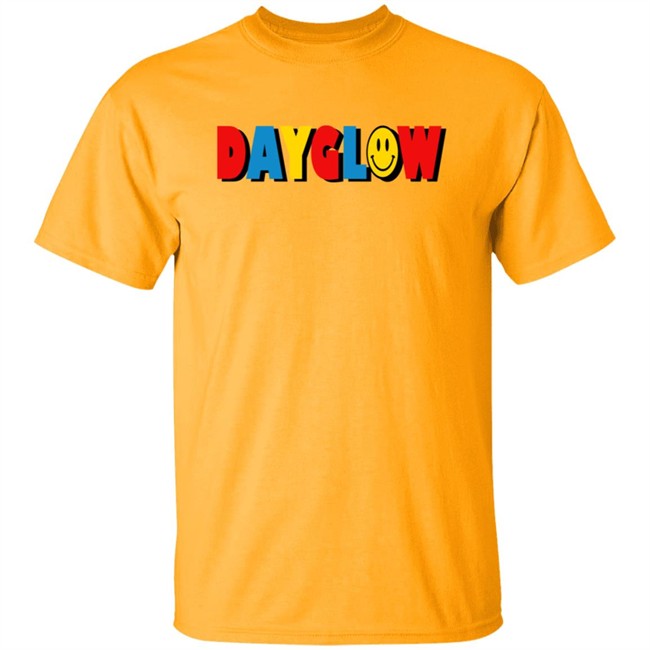 Dayglow Smiley Logo Black Shirt Dayglow Smiley Logo Black Shirt