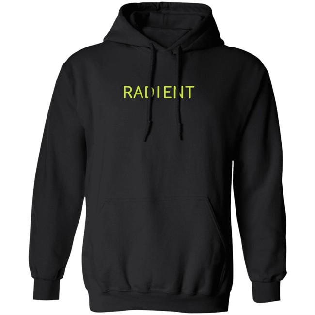 Raccoon Hitam Merch Radient Hoodie