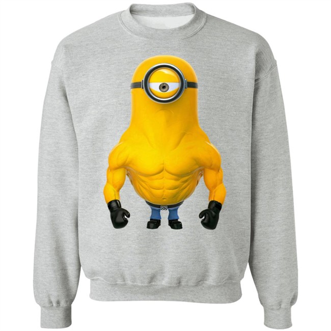 Rata Realno Minions Bodybuilder Tee Shirt Rata Realno Minions Bodybuilder Tee Shirt