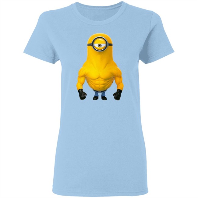 Rata Realno Minions Bodybuilder Tee Shirt Rata Realno Minions Bodybuilder Tee Shirt