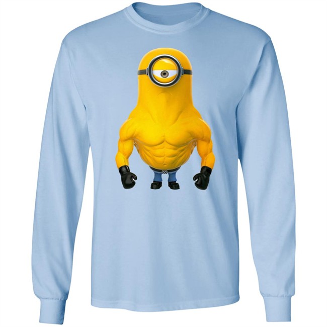 Rata Realno Minions Bodybuilder Tee Shirt Rata Realno Minions Bodybuilder Tee Shirt