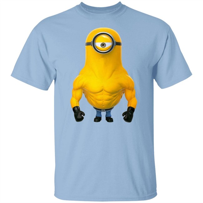 Rata Realno Minions Bodybuilder Tee Shirt