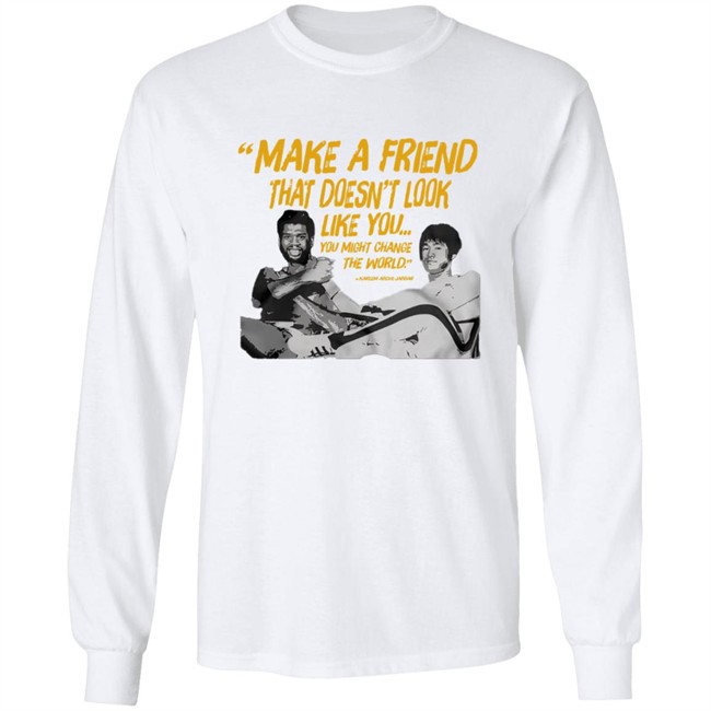 Kareem Abdul Jabbar Bruce Lee Make A Friend T Shirt Kareem Abdul Jabbar Bruce Lee Make A Friend T Shirt