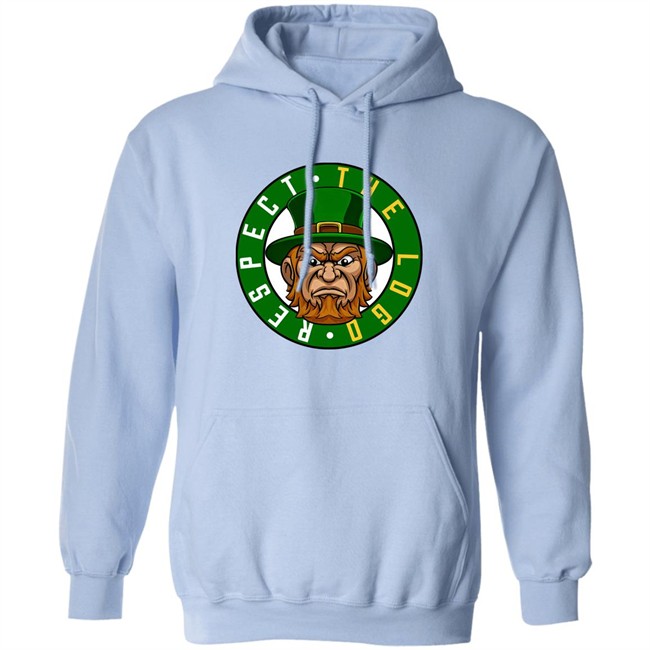 Glen Davis Respect The Logo Angry Leprechaun T Shirt Nets-Celtics Glen Davis Respect The Logo Angry Leprechaun T Shirt Nets-Celtics