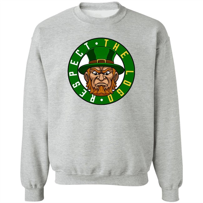 Glen Davis Respect The Logo Angry Leprechaun T Shirt Nets-Celtics Glen Davis Respect The Logo Angry Leprechaun T Shirt Nets-Celtics