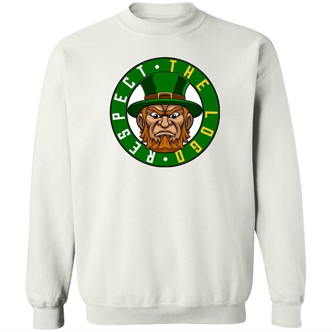 Glen Davis Respect The Logo Angry Leprechaun T Shirt Nets-Celtics Glen Davis Respect The Logo Angry Leprechaun T Shirt Nets-Celtics