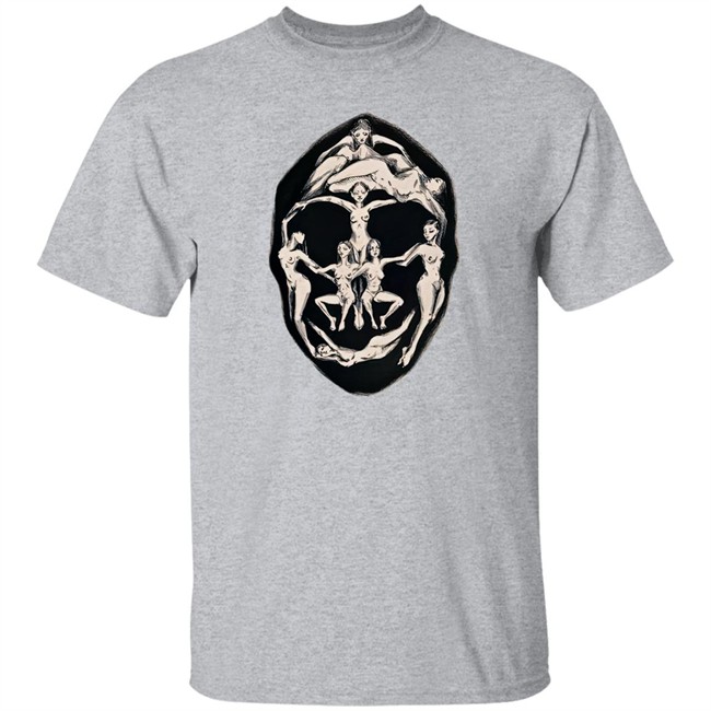 Girl Plastic Art Store Merch Dali Recreation Men's Heavyweight Tee Shirt