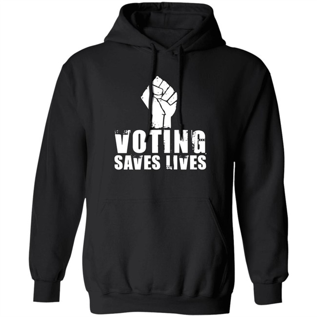Rainy Studios Voting Saves Lives - V1 Shirt Sam Aburime Rainy Studios Voting Saves Lives - V1 Shirt Sam Aburime