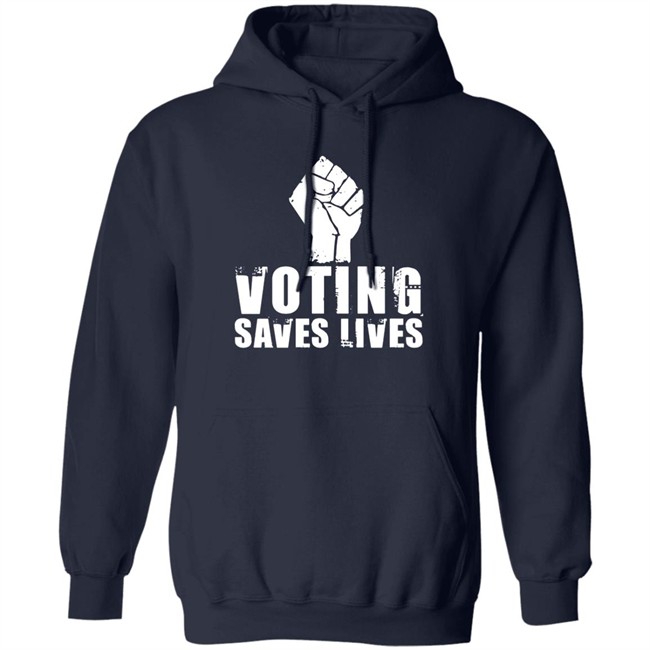 Rainy Studios Voting Saves Lives - V1 Shirt Sam Aburime Rainy Studios Voting Saves Lives - V1 Shirt Sam Aburime