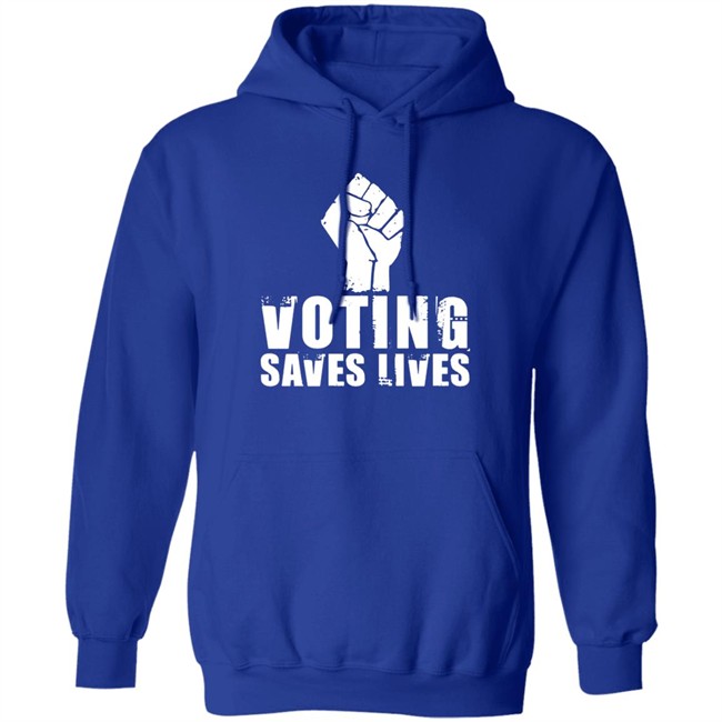 Rainy Studios Voting Saves Lives - V1 Shirt Sam Aburime Rainy Studios Voting Saves Lives - V1 Shirt Sam Aburime