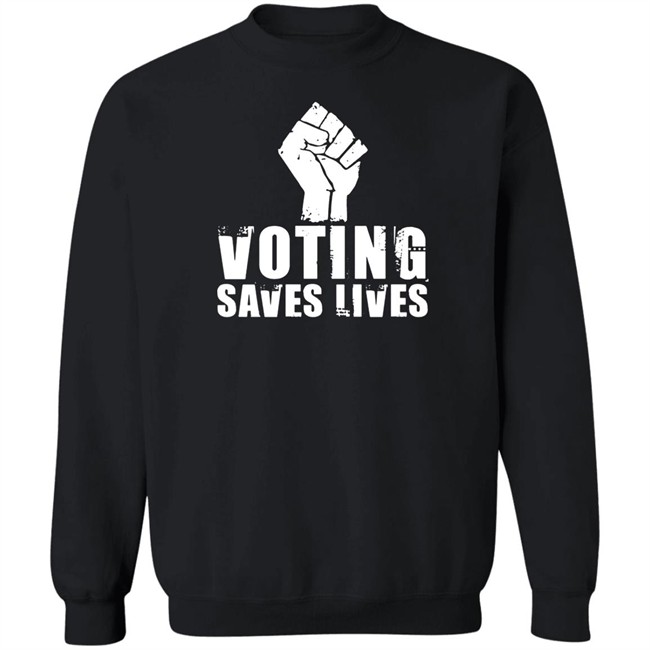 Rainy Studios Voting Saves Lives - V1 Shirt Sam Aburime Rainy Studios Voting Saves Lives - V1 Shirt Sam Aburime