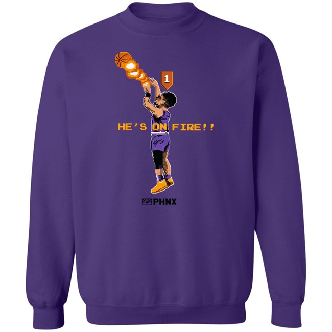 Phnx Locker Store Merch He's On Fire Shirt Veronica Philpot Phnx Locker Store Merch He's On Fire Shirt Veronica Philpot