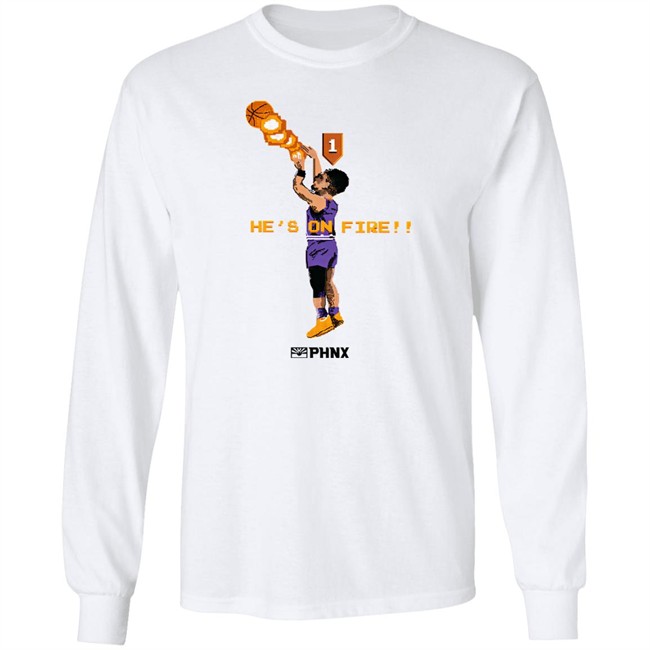 Phnx Locker Store Merch He's On Fire Shirt Veronica Philpot Phnx Locker Store Merch He's On Fire Shirt Veronica Philpot