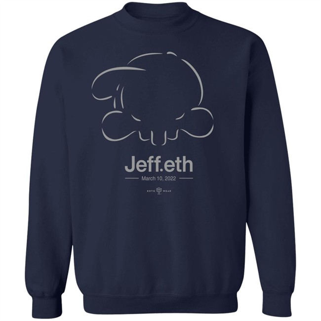 Rotowear Merch Jeff.Eth March 10 2022 T Shirt Jeff Pasan Cespedesbbq Rotowear Merch Jeff.Eth March 10 2022 T Shirt Jeff Pasan Cespedesbbq