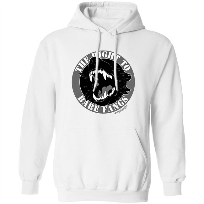 Crowd Made Store Merch The Right To Bare Fangs Hoodie Wingedwolf94