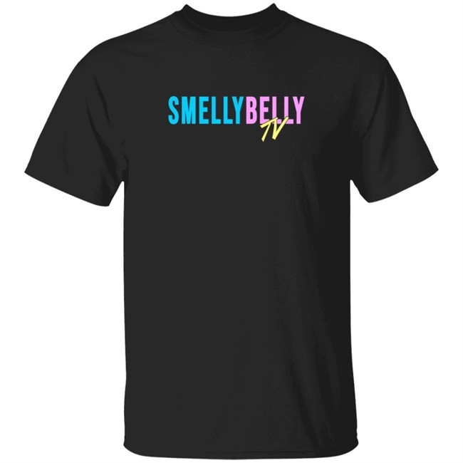 Smelly Belly Tv Merch Logo Shirt Black