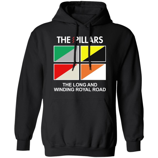 Post Wrestling Merch The Pillars The Long And Winding Royal Road Shirt Post Wrestling Merch The Pillars The Long And Winding Royal Road Shirt