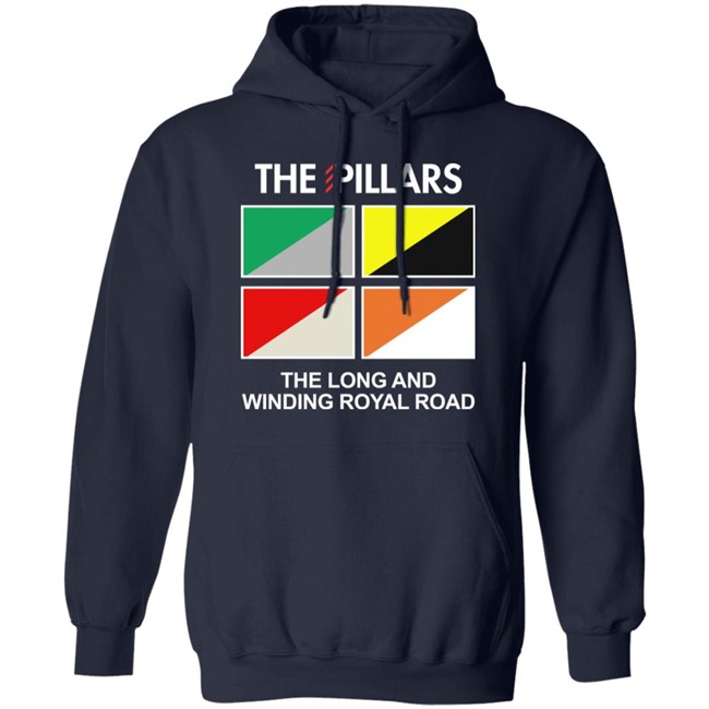 Post Wrestling Merch The Pillars The Long And Winding Royal Road Shirt Post Wrestling Merch The Pillars The Long And Winding Royal Road Shirt